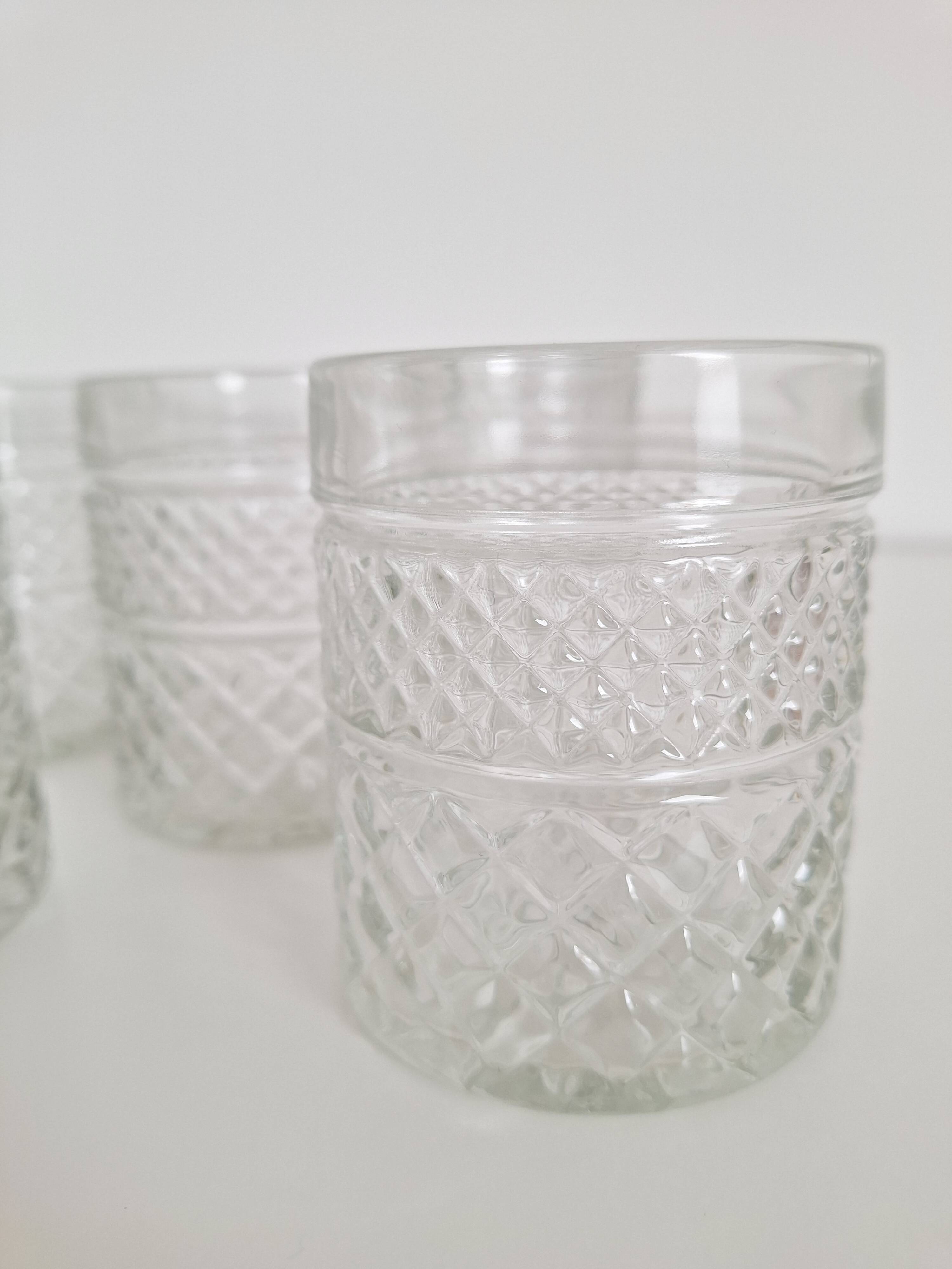 Vintage whiskey glasses