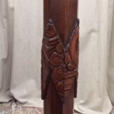 Sellette Art Deco in varnished wood