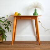 Wood and vintage formica desk 1960s