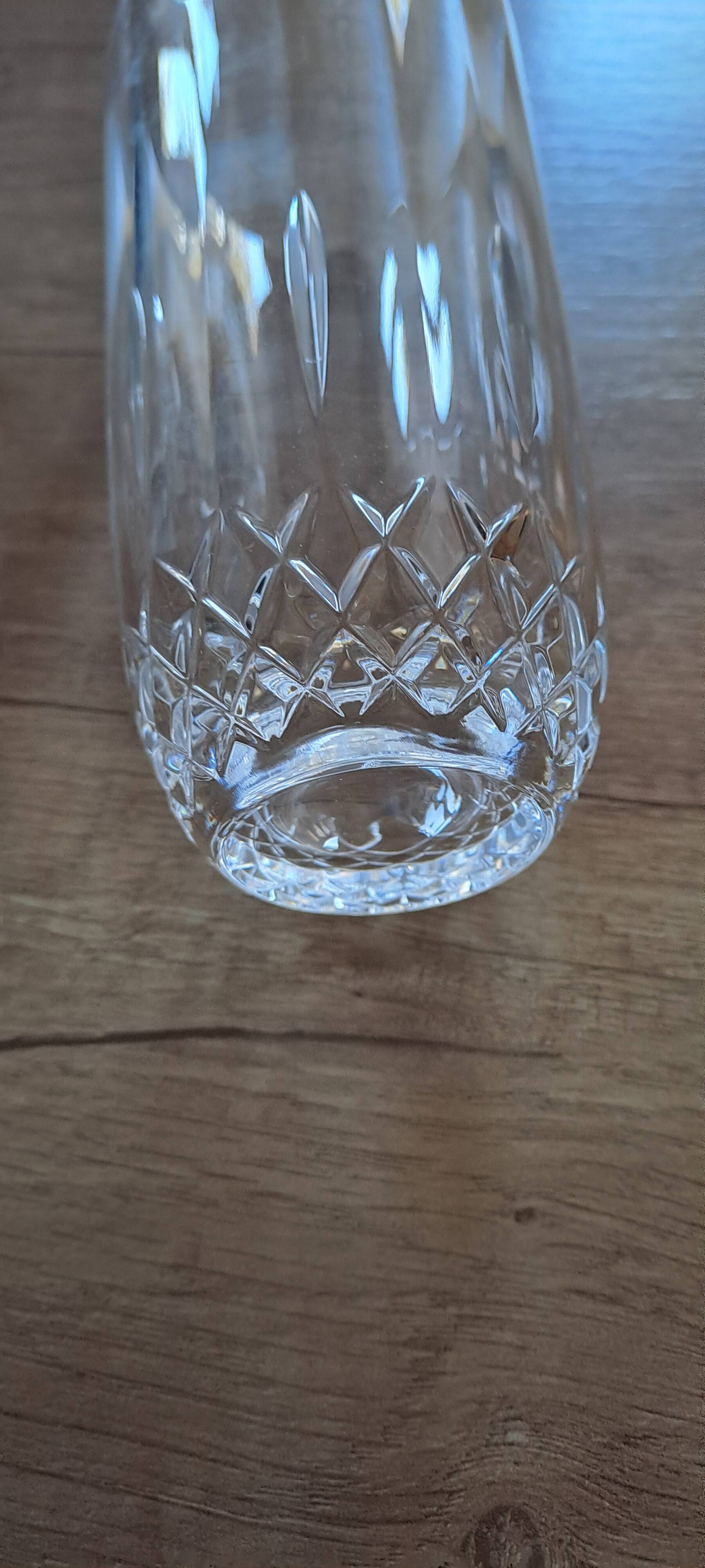 Crystal orangeade glass