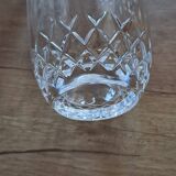 Crystal orangeade glass