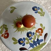 Serving dish. Soup tureen. Desvres earthenware.