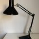 Lampe vintage 1970 d'architecte Twist noire bureau - 70 cm