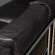 3 fauteuil grand confort, deux places cassina sofa. le corbusier