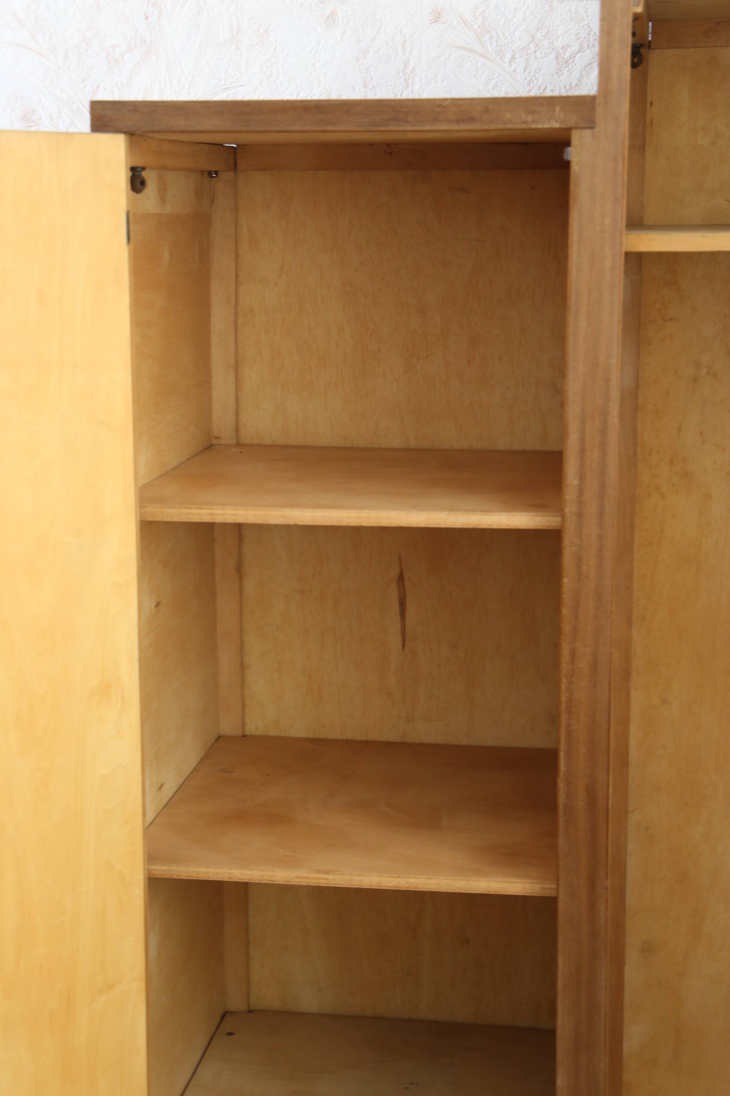 asymmetrical art deco wardrobe