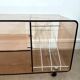 Hi-fi furniture in Plexiglas by Michel Dumas for Roche Bobois.
