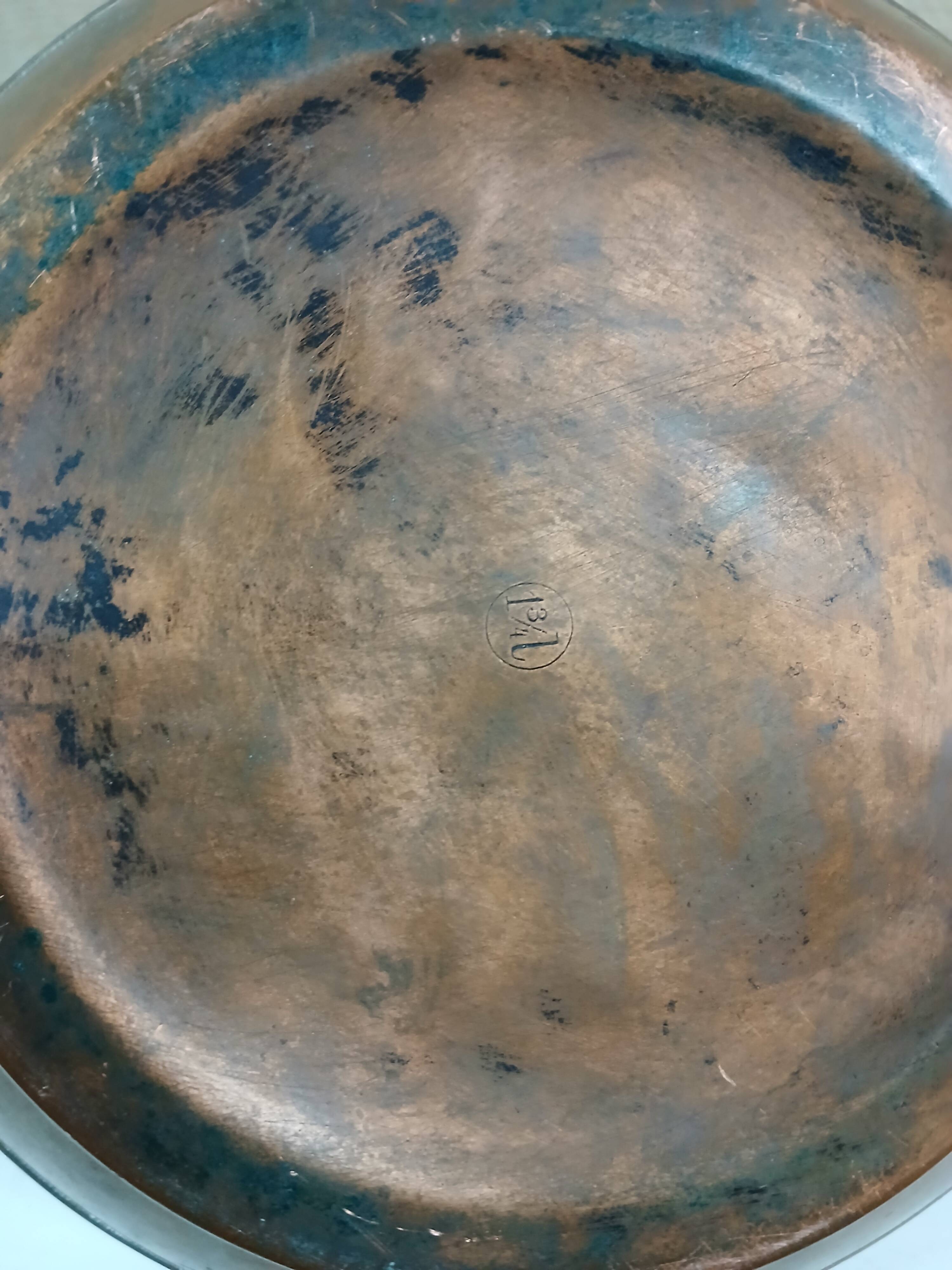 vintage copper teapot