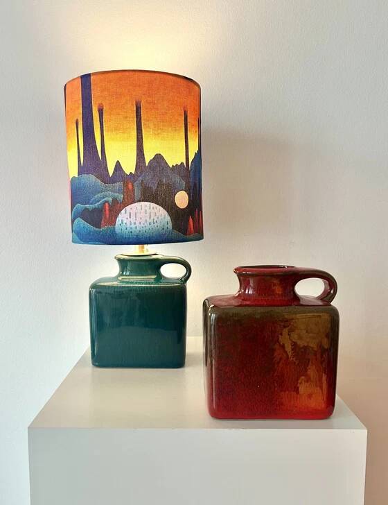 Space Age Lamp - Original ceramic - wireless - suitable for outdoor use