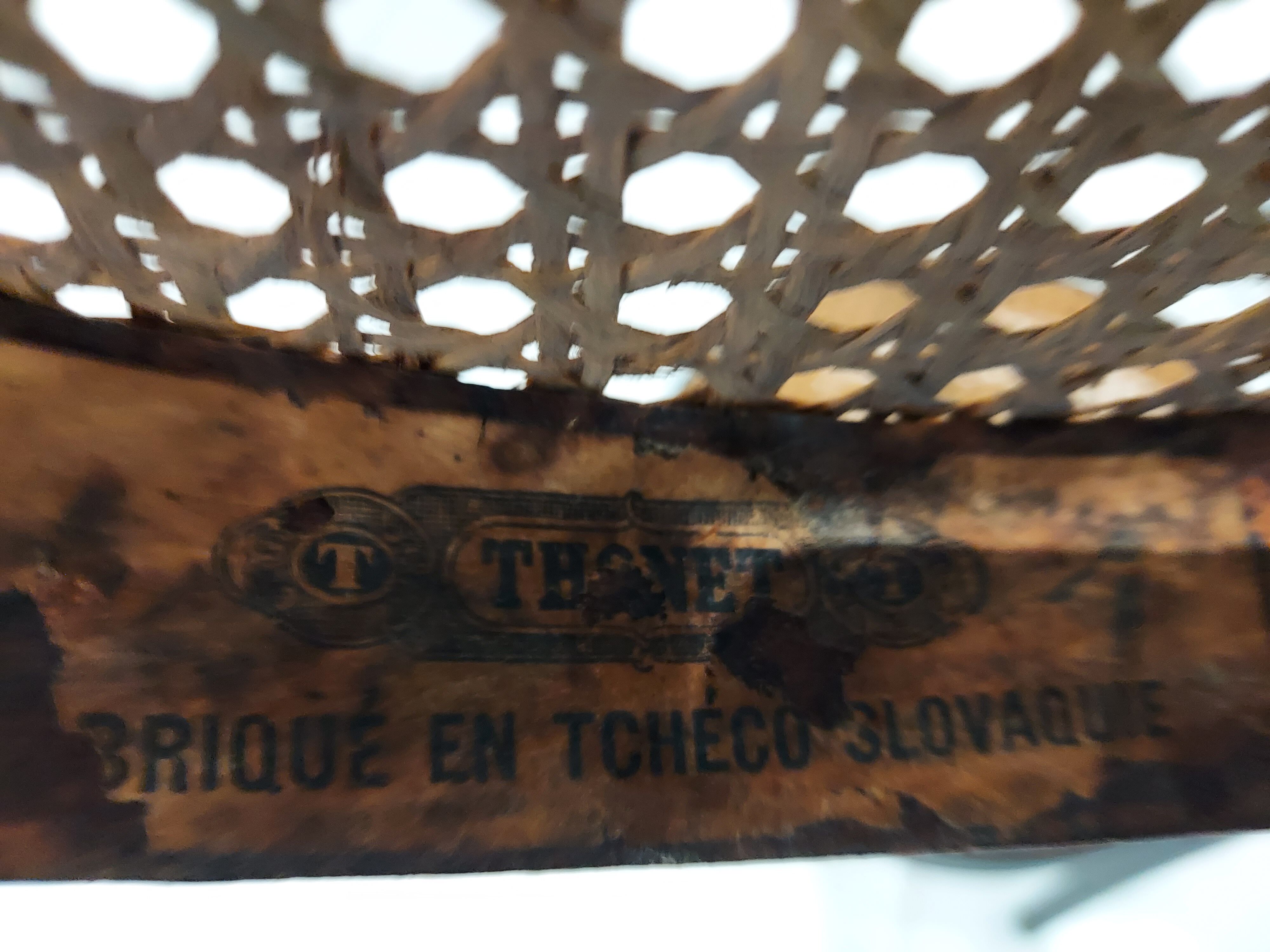 Michael Thonet 1920 Vintage Bistrot Suite 4 Chairs