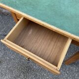 Small table Vintage desk 1960s Small side table laminated beech ve