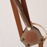Industrial lamp with vice