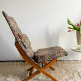 Upholstered recliner chair