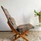 Upholstered recliner chair