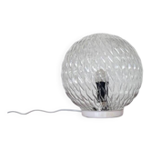 Design mid century glass Table Lamp, 1980s - Czechoslovakia