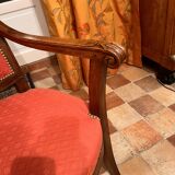 Empire lounge set: gondola bench with 4 legs + 6 matching armchairs