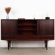 Rosewood highboard, Danish design, 1960s, designer: E.W. Bach
