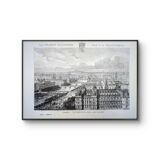 Paris, printed illustration from 1883.