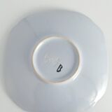 Mid-Century Modern French Blue Plate by Eva Jancke-Björk for Bo Fajans, Sweden