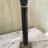 Lamp with brass foot