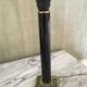 Lamp with brass foot