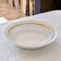 Huge antique Bassano bowl in openwork braided majolica