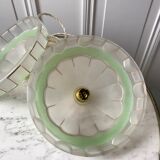 3 green granite glass suspensions 50-60s