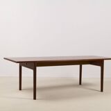 Hans Wegner AT-15 Solid Teak and Oak Coffee Table for Andreas Tuck