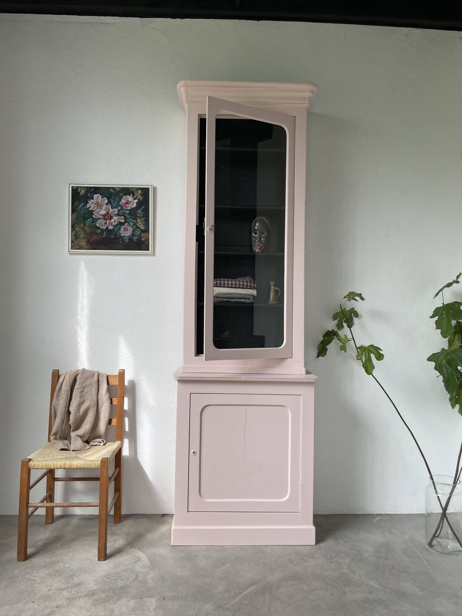 Toile huile sur bois fleurs