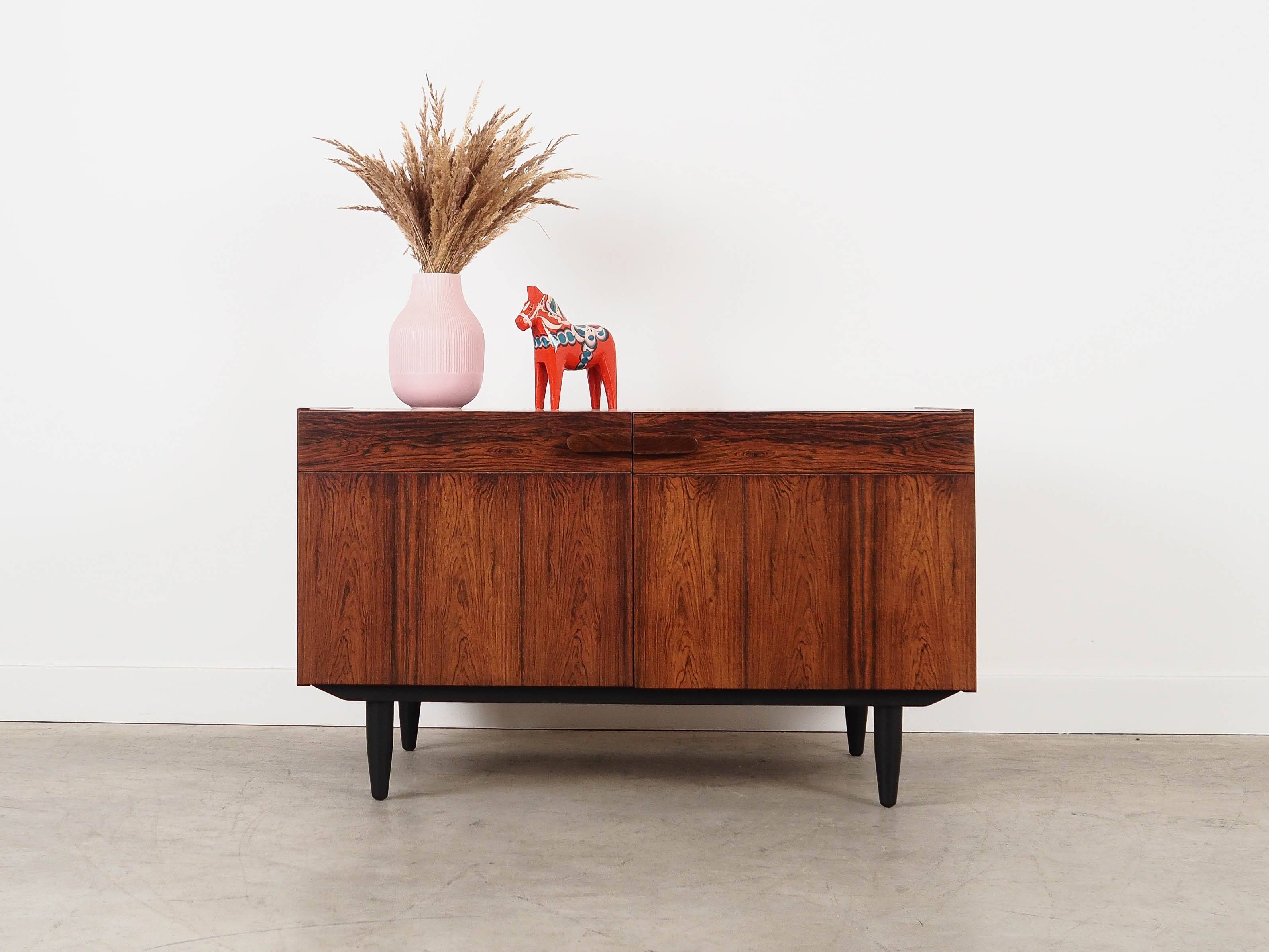 Rosewood cabinet, Danish design, 1970s, production: Denmark