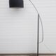 Adjustable floor lamp, postmodern, Ligne Roset model Mama.