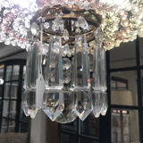 Crystal hot air balloon chandelier