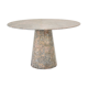 Table ronde en granit d’Italie, années 1970