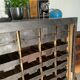 Industrial workshop furniture with metal drawers