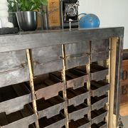 Industrial workshop furniture with metal drawers