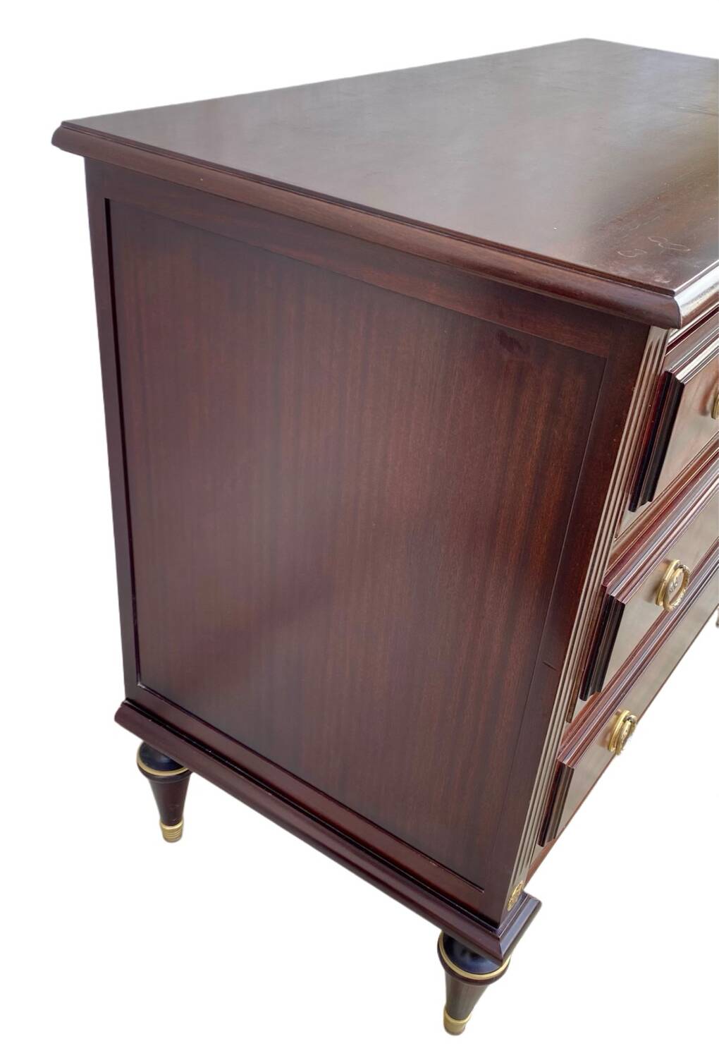 Louis XVI Directoire style mahogany chest of drawers