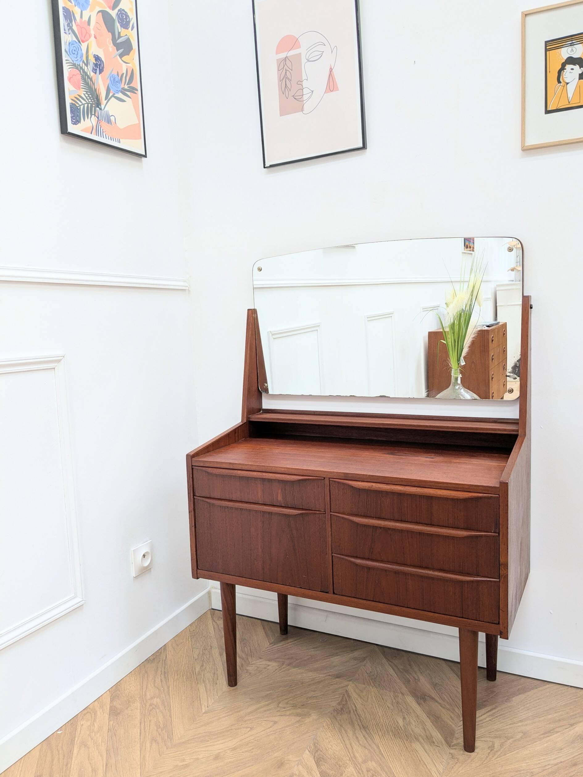 Vintage Scandinavian dressing table