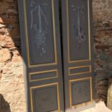 Double painted closet doors 1900