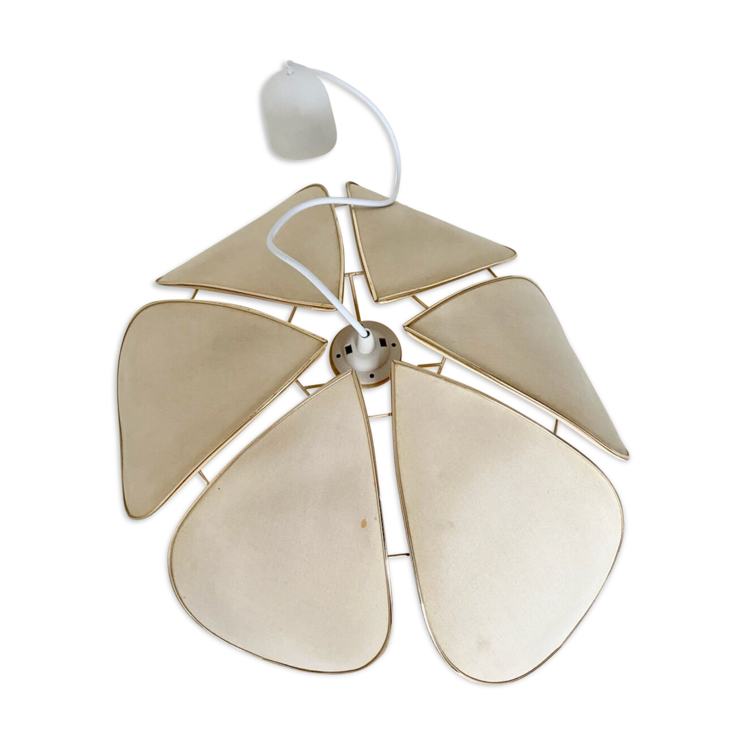 Suspension flowers vintage petals