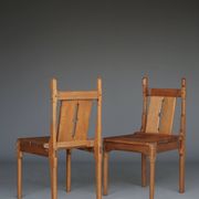 Chaises latérales néerlandaises rares par Alexander Kropholler, années 1930