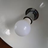 Vintage suspension Concentrica by Harvey Guzzini chrome steel
