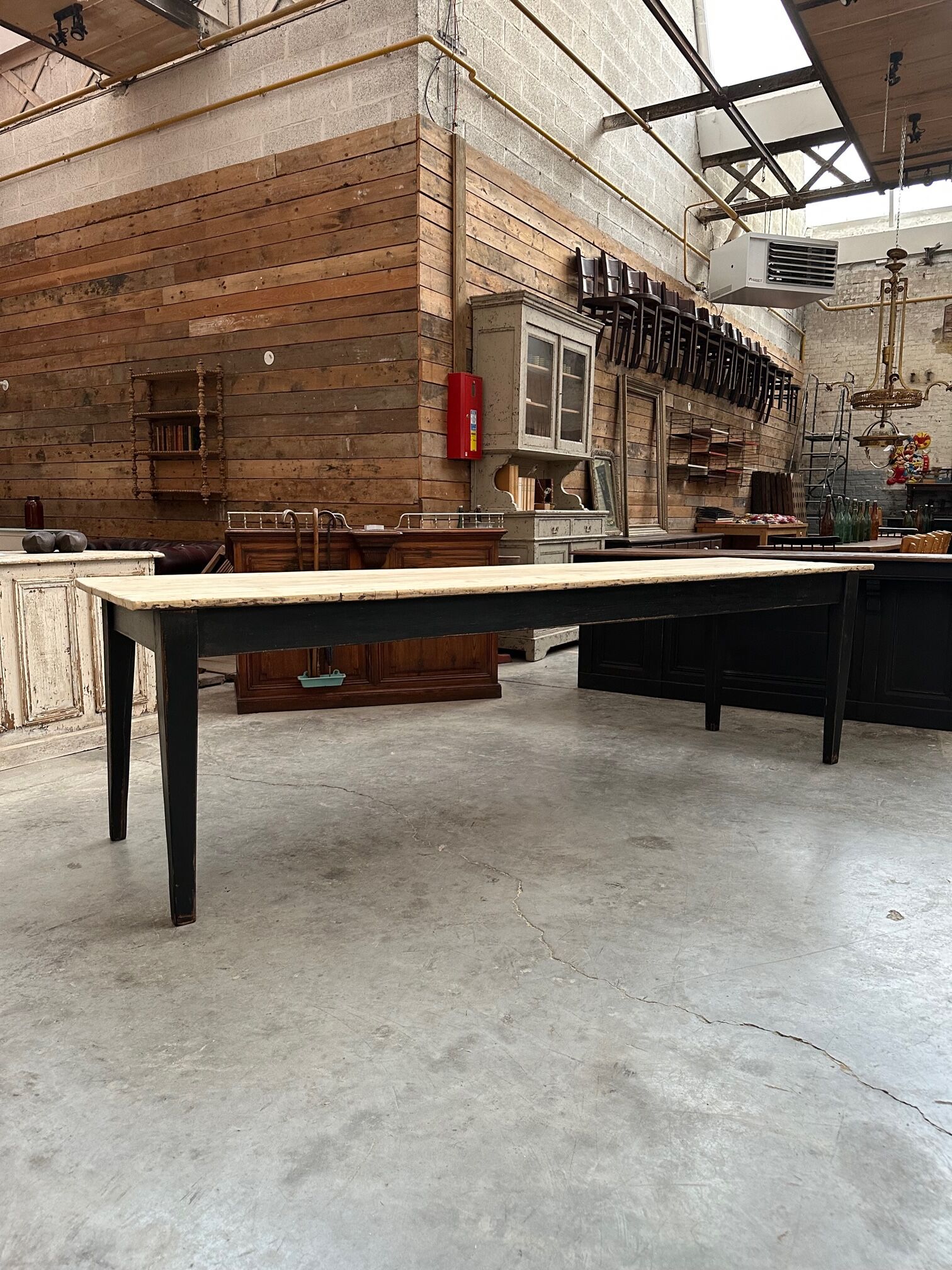 Farmhouse table early twentieth century