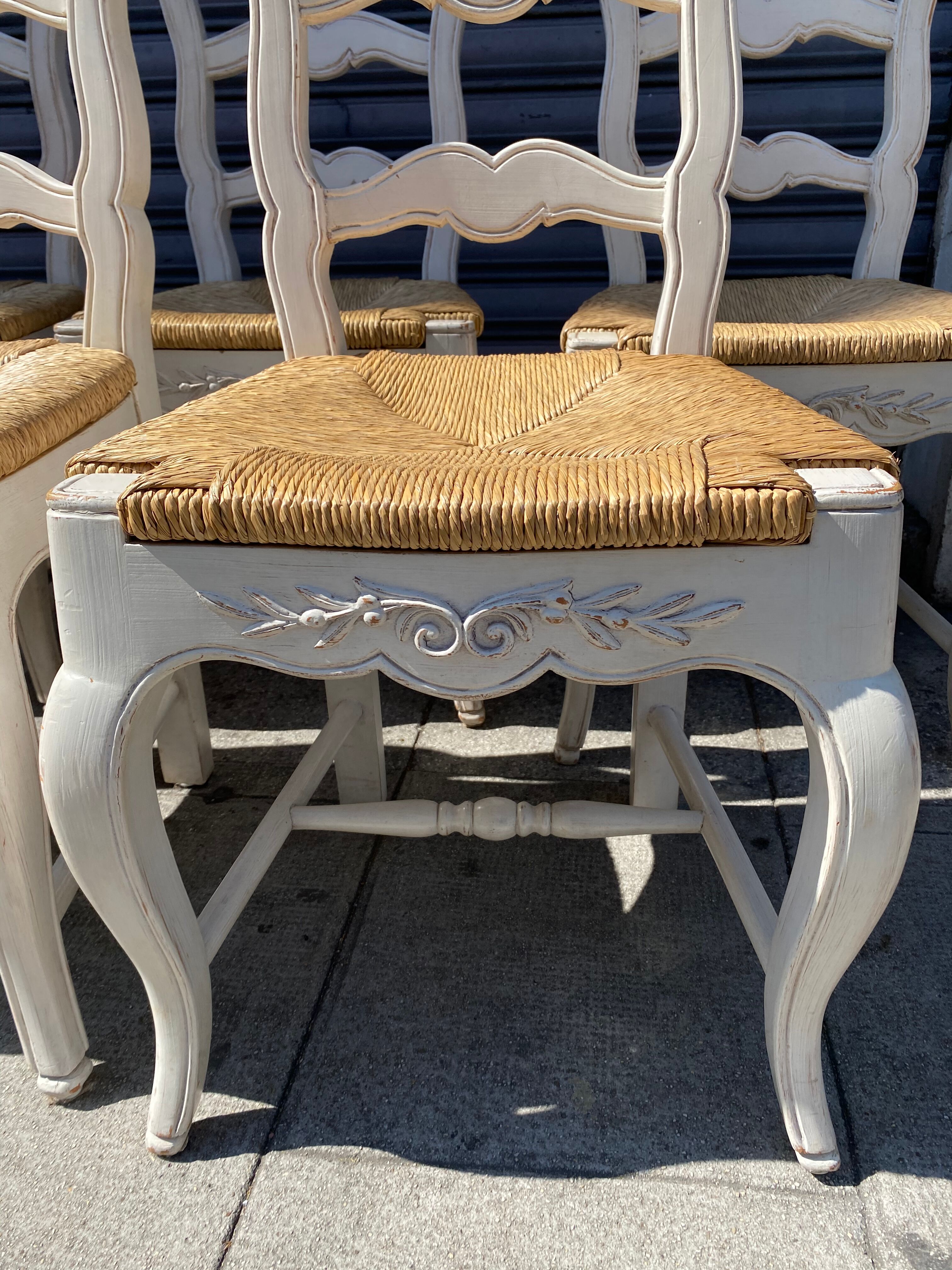 6 Romance Country corner chairs