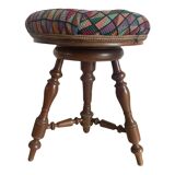 Antique piano stool