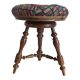 Antique piano stool