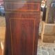 Napoleon III marquetry display cabinet