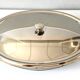 Elegant Table Art Marinex Serving Dish Made in Brazil Silver Metal