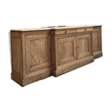 Solid oak enfilade from the 19th century.