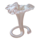 Flower vase in pink mate
