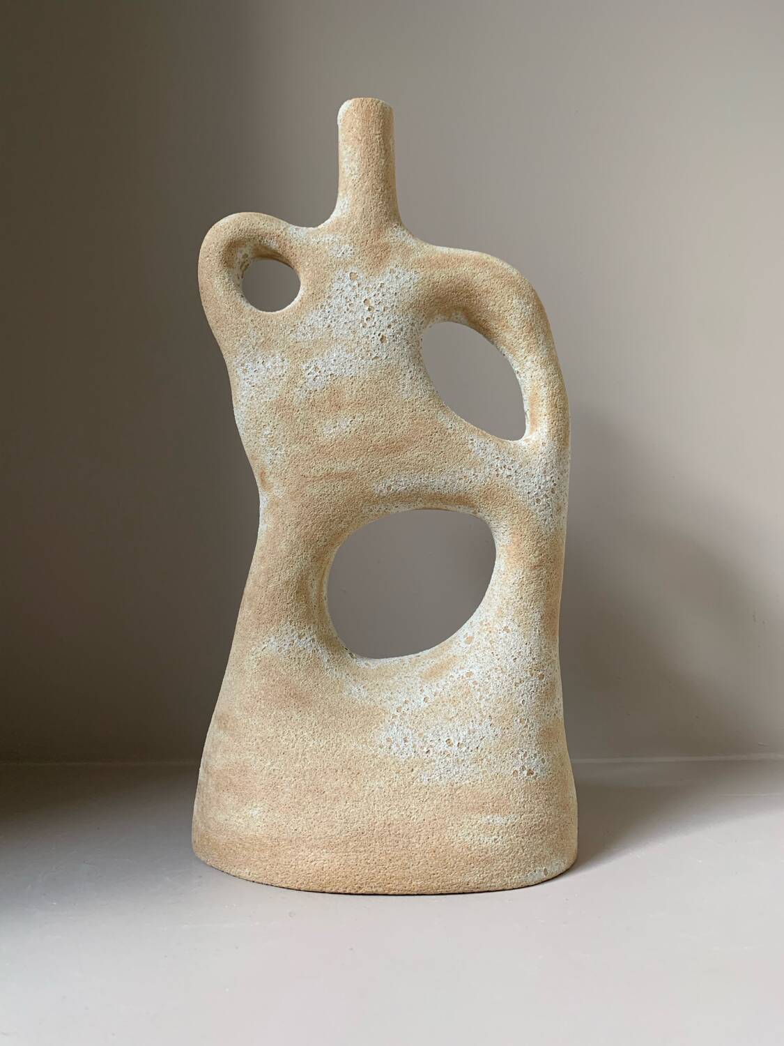 Vase in an organic shape
