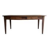 Oak farmhouse table